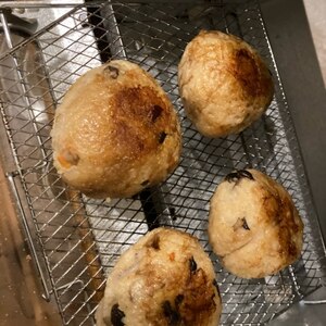 トースターで焼きおにぎり